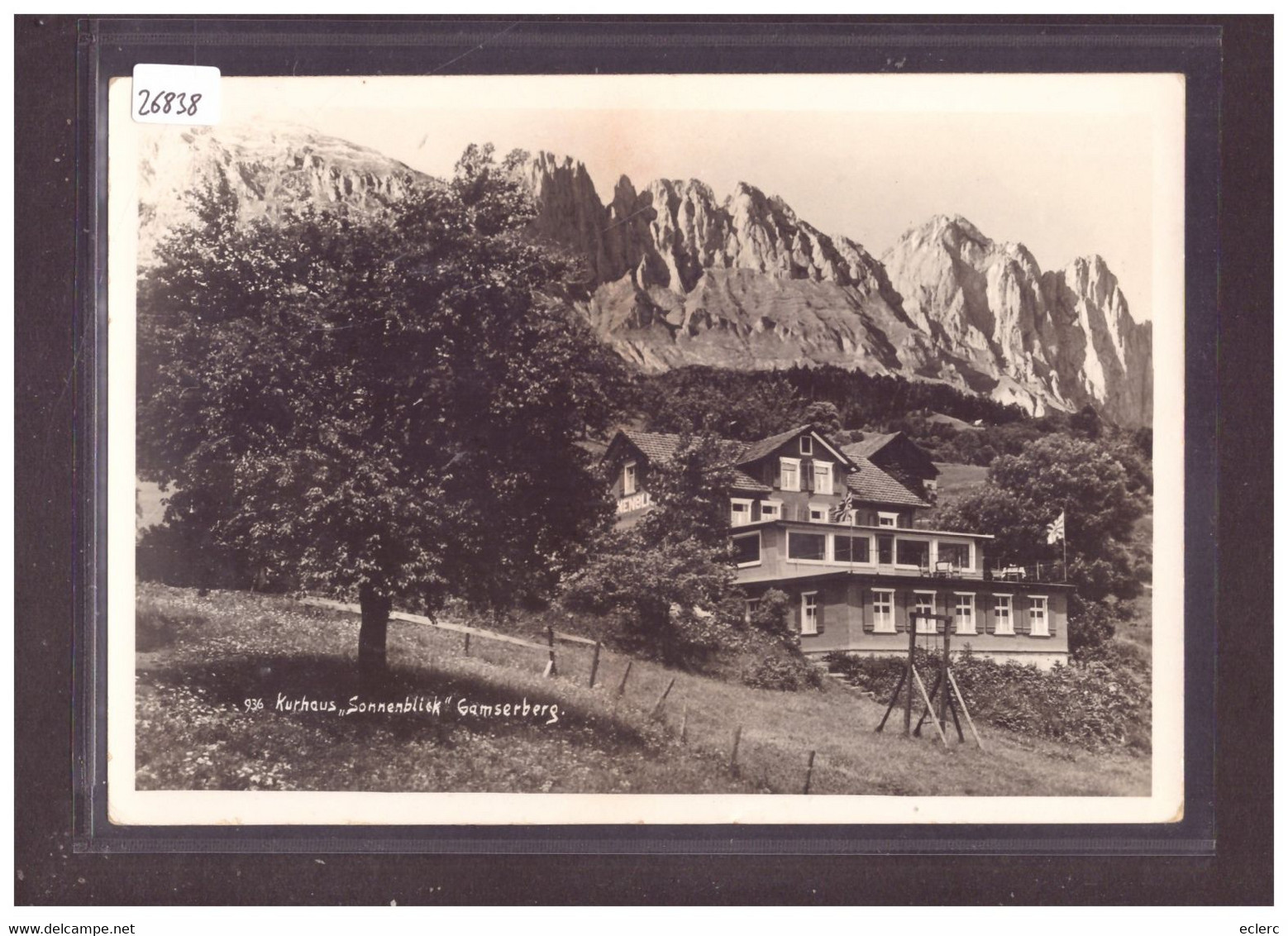 GRÖSSE 10x15cm - GAMSERBERG - KURHAUS SONNENBLICK - TB - Gams