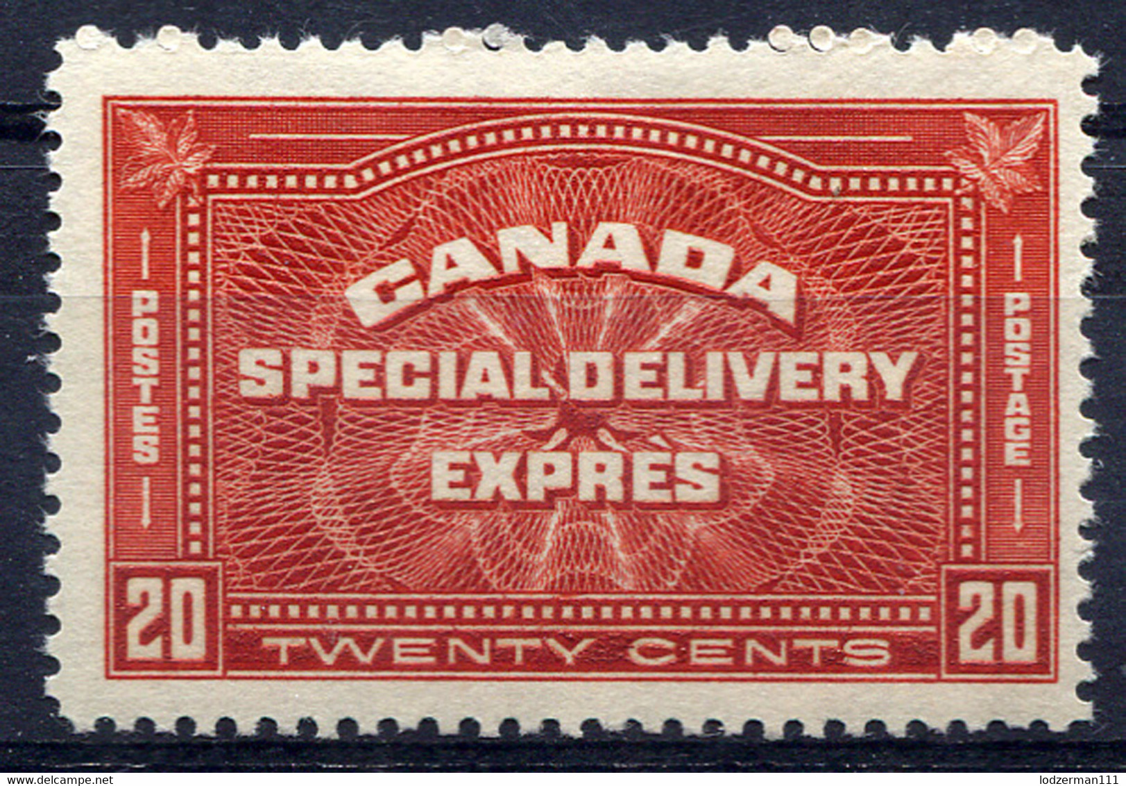 CANADA 1930 - Sc.E4 (Mi.156, Yv.4) MNH Or Very Lightly Hinged (perfect) VF - Special Delivery