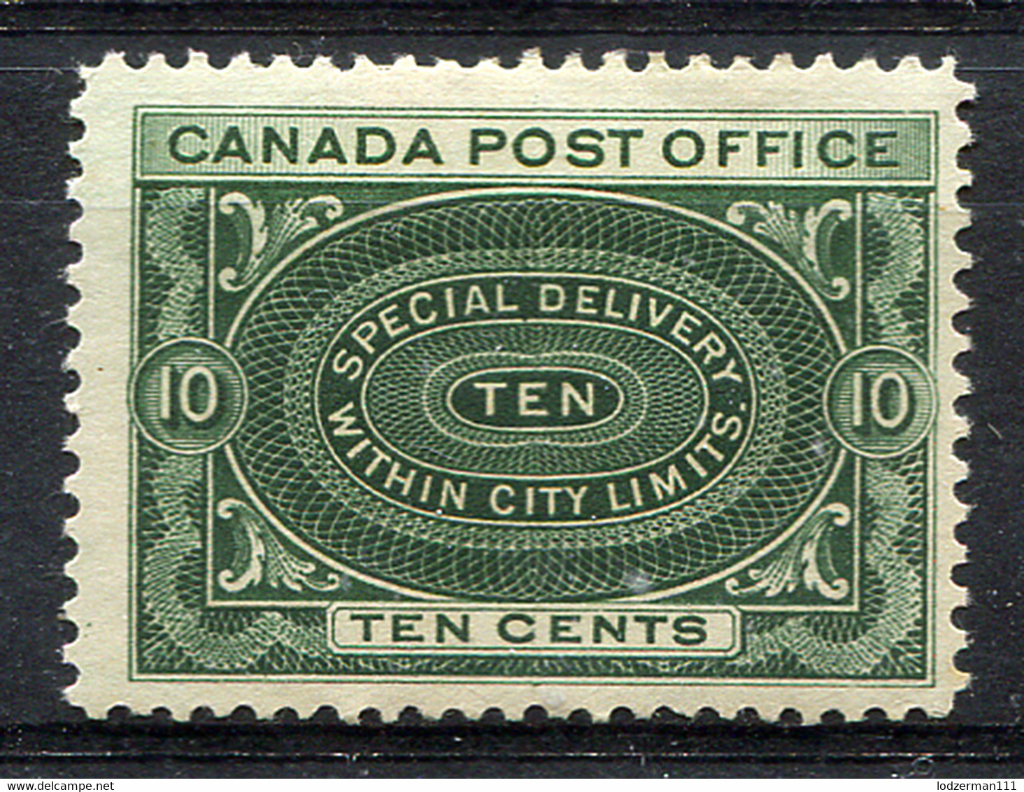 CANADA 1898 - Sc.E1 (Mi.73, Yv.1) MH (perfect) VF - Express