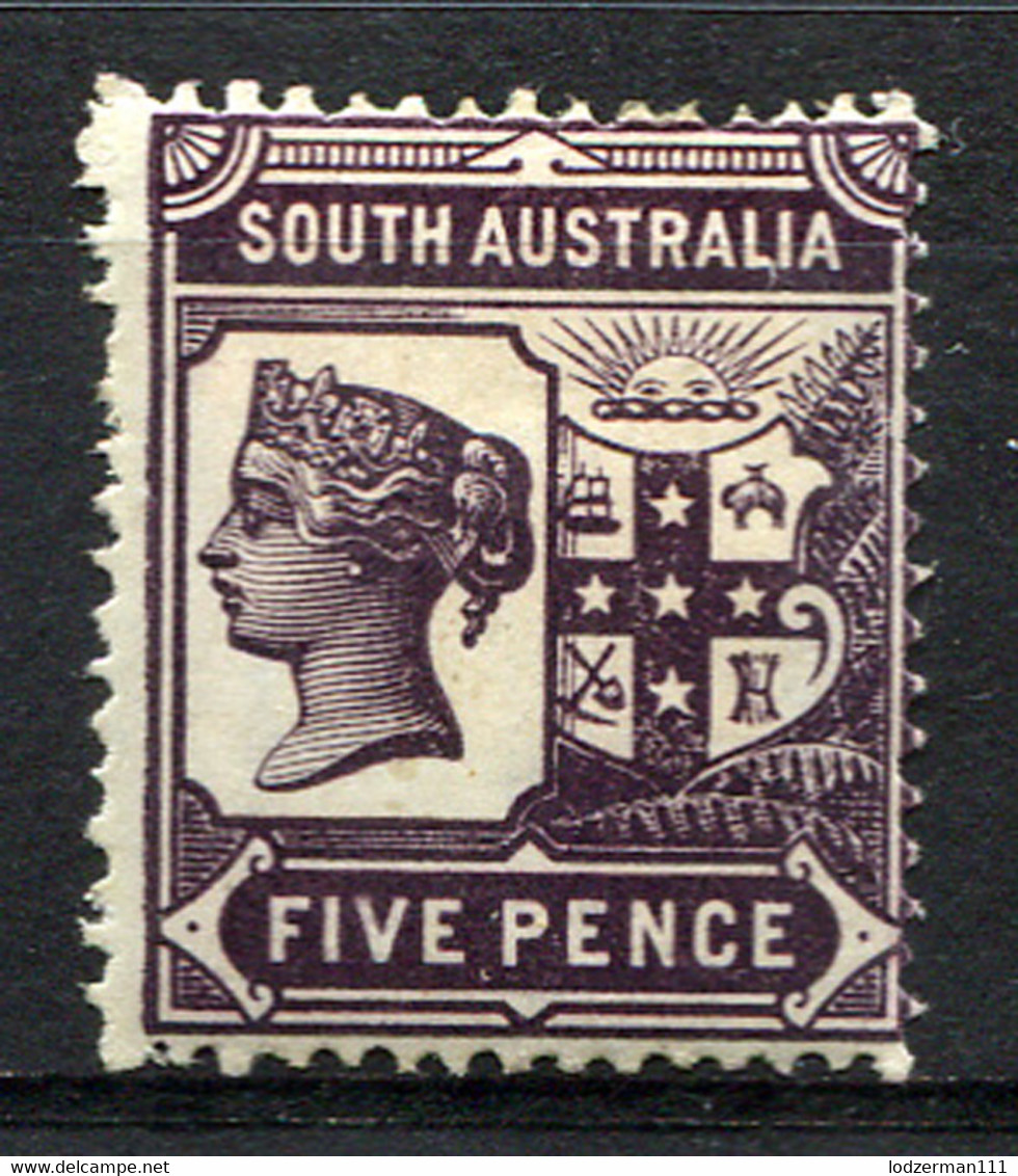 SOUTH AUSTRALIA 1894 Wmk Crown SA Perf.15 - Yv.65B (Yv.77A, Sc.103) MH (VF) - Ungebraucht