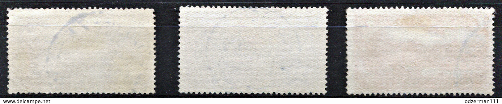NZ Airmail 1931 - Sc.C1-3 (Mi.181-3, Yv.1-3) Used Set (VF) - Luftpost