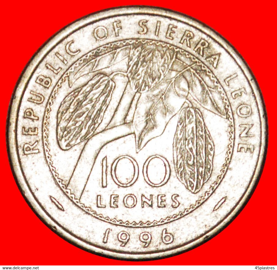 * NAIMBANA II (1775-1793): SIERRA LEONE ★ 100 LEONES 1996!  LOW START ★ NO RESERVE! - Sierra Leone