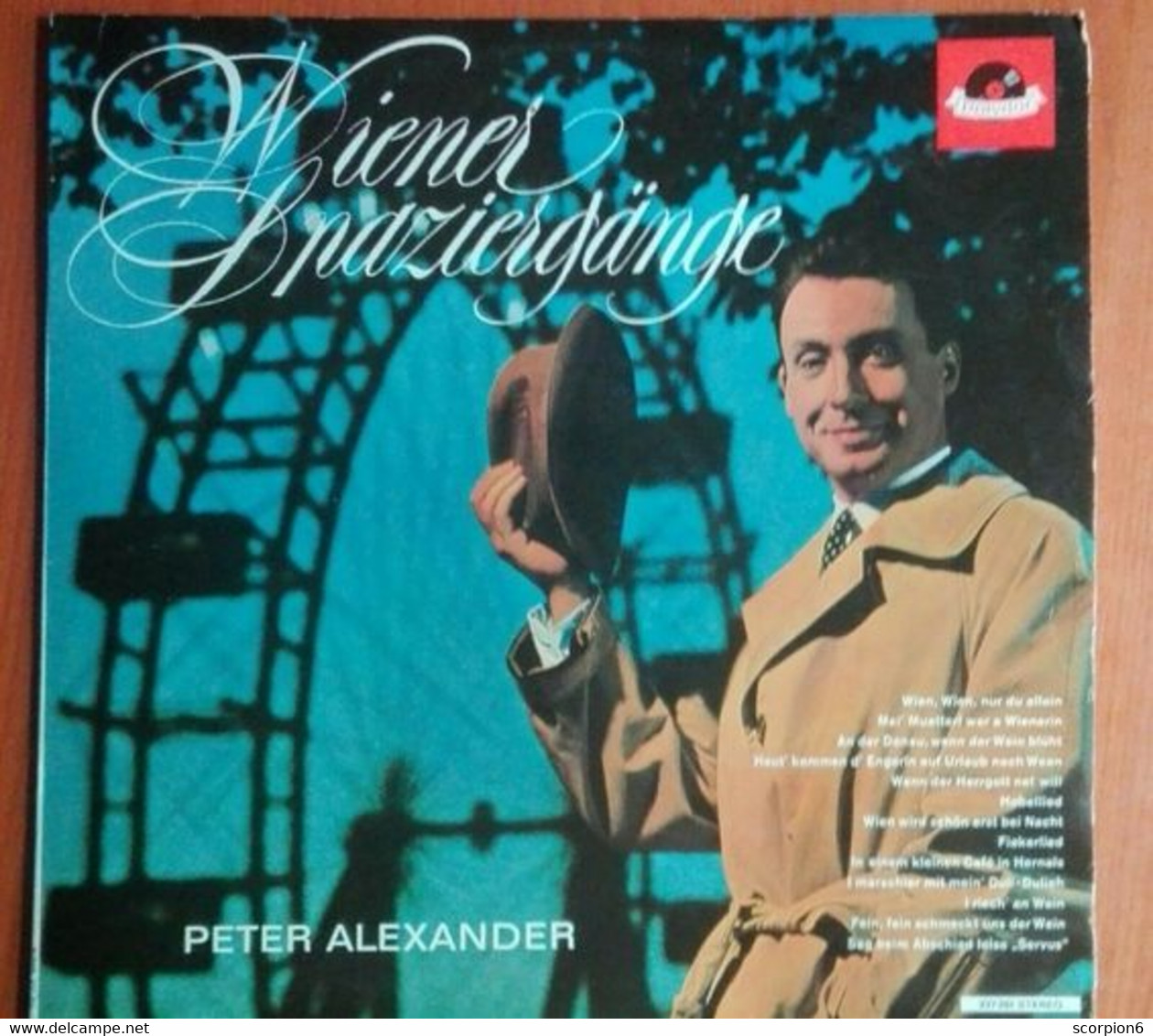 LP - Peter Alexander – Wiener Spaziergänge - Otros - Canción Alemana