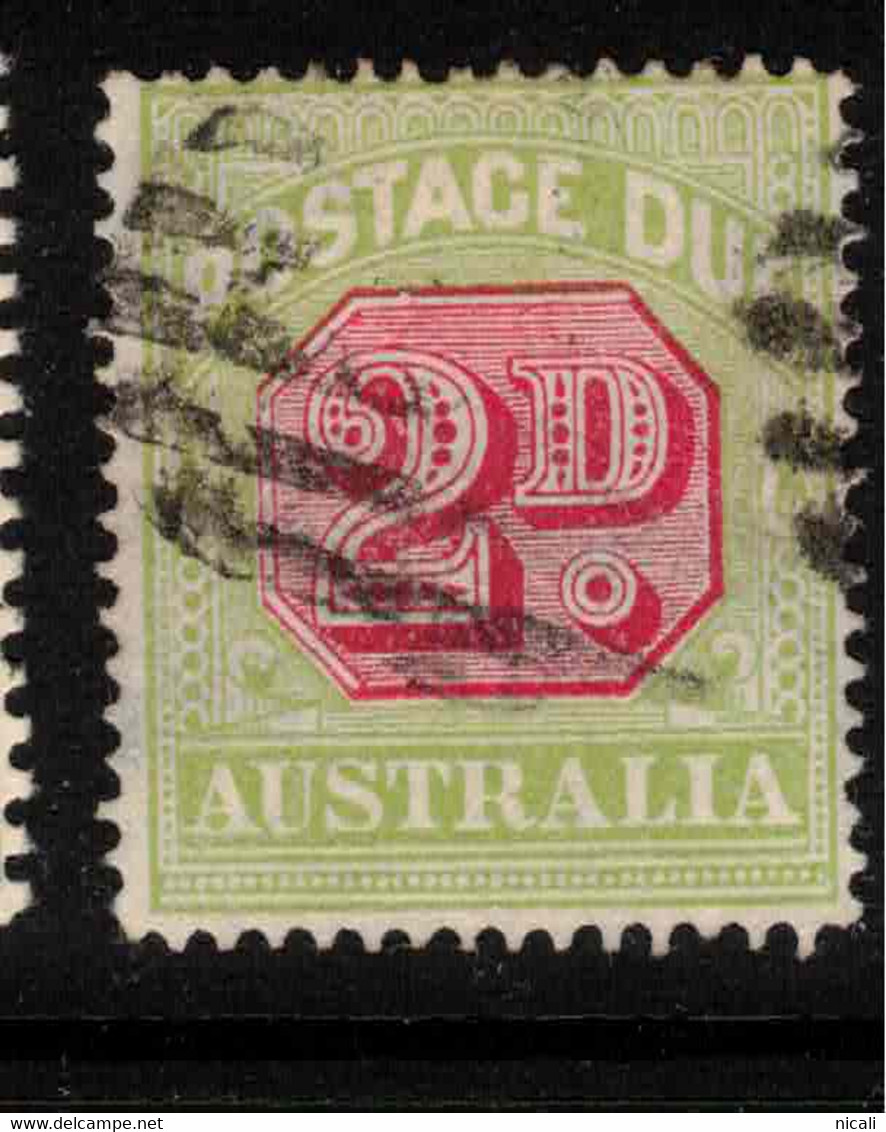 AUSTRALIA 1913 2d Postage Due SG D81a U #AXH2 - Segnatasse
