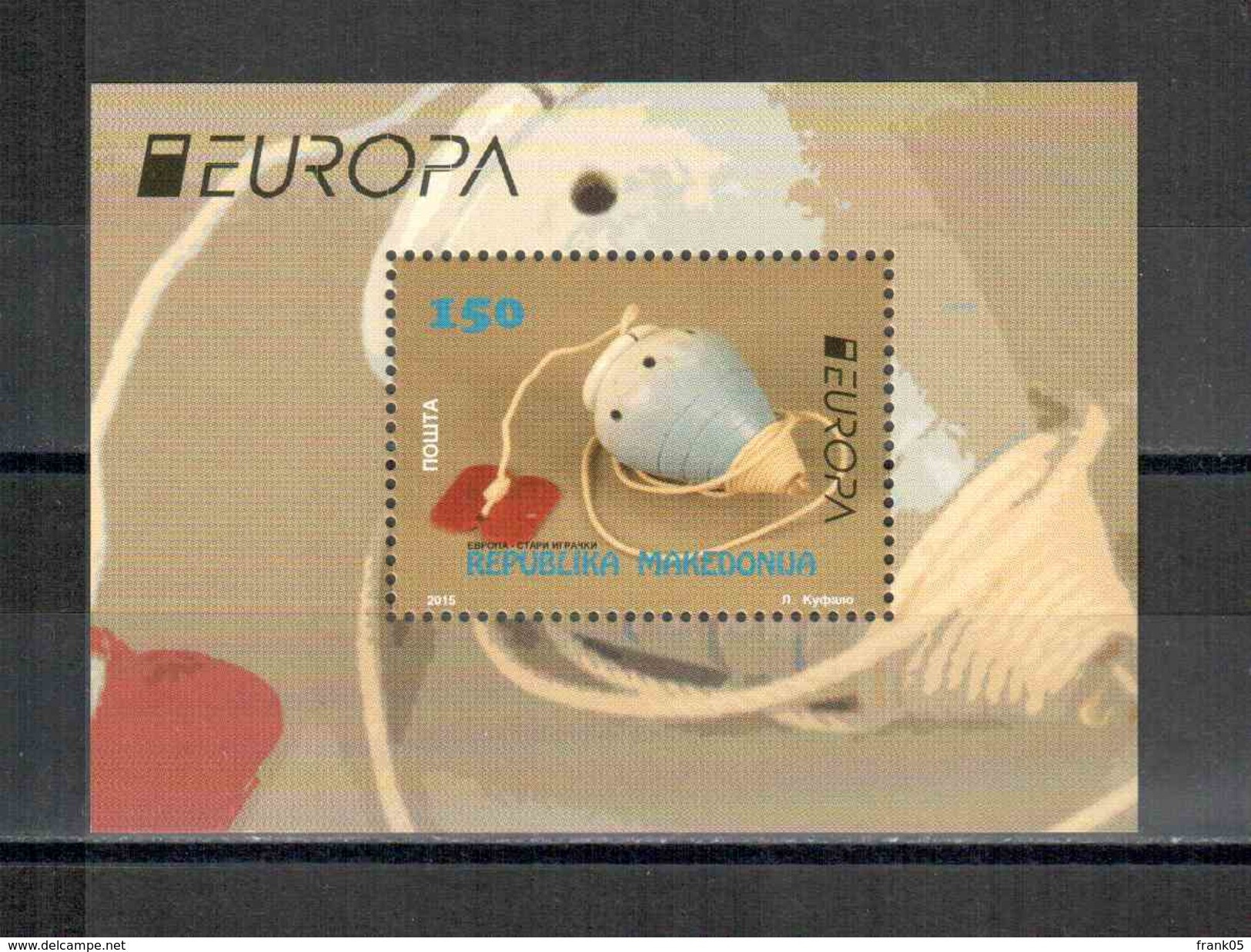 Makedonien / Macedonia / Macedonie 2015 Block/souvenir Sheet EUROPA ** - 2015