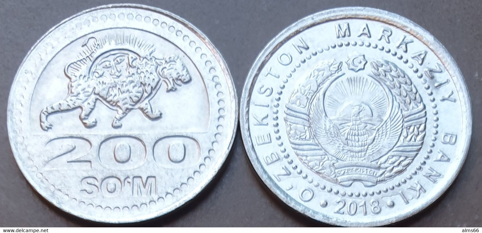 Uzbekistan 200 Som 2018 UNC - Uzbenisktán