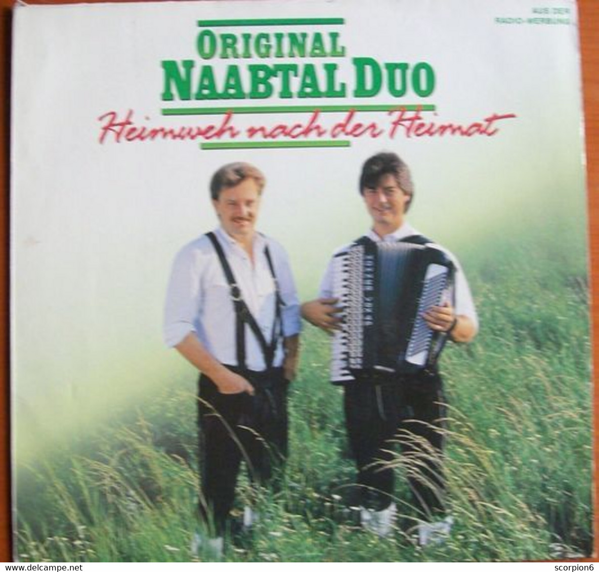 LP - Original Naabtal Duo - Heimweh Nach Der Heimat - Otros - Canción Alemana