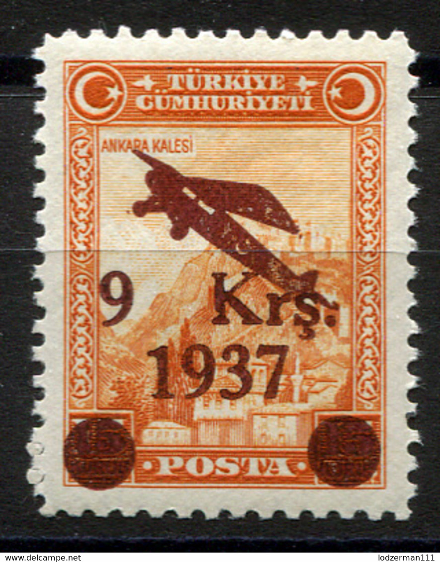 TURKEY 1937 - Yv.7 (Mi.1017, Sc.C7) MLH (VF) Perfect - Corréo Aéreo