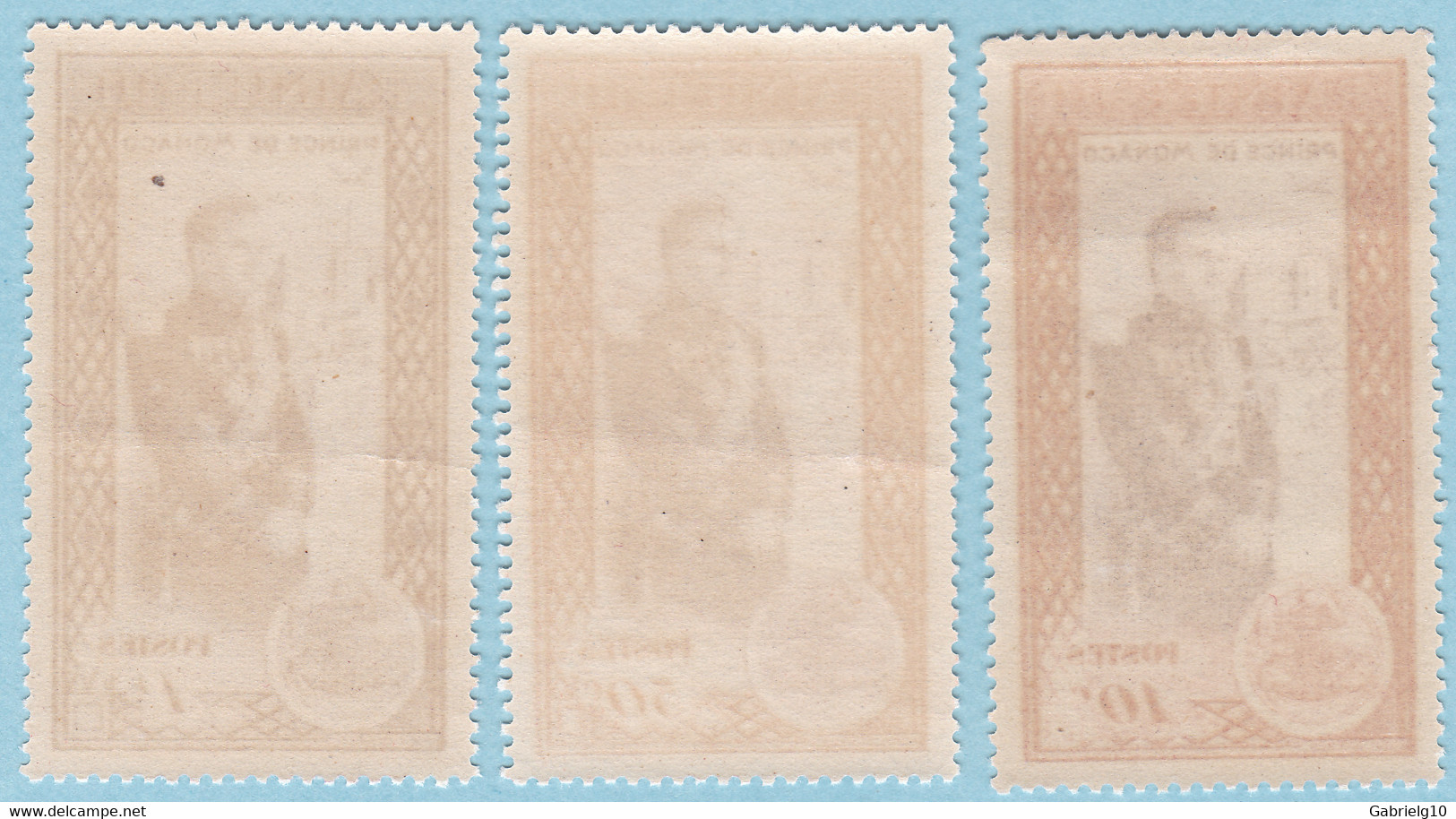 Monaco 1950 SC#247-249 MNH - Used Stamps