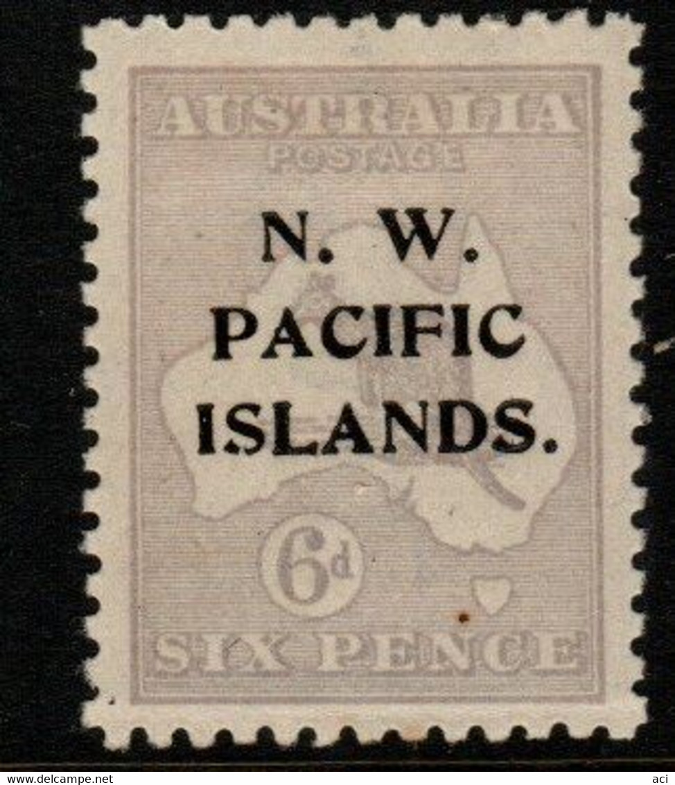 Australia  Occupation North West Pacific Islands   SG 110a  6d Kangaroo Mint Hinged, - Ungebraucht