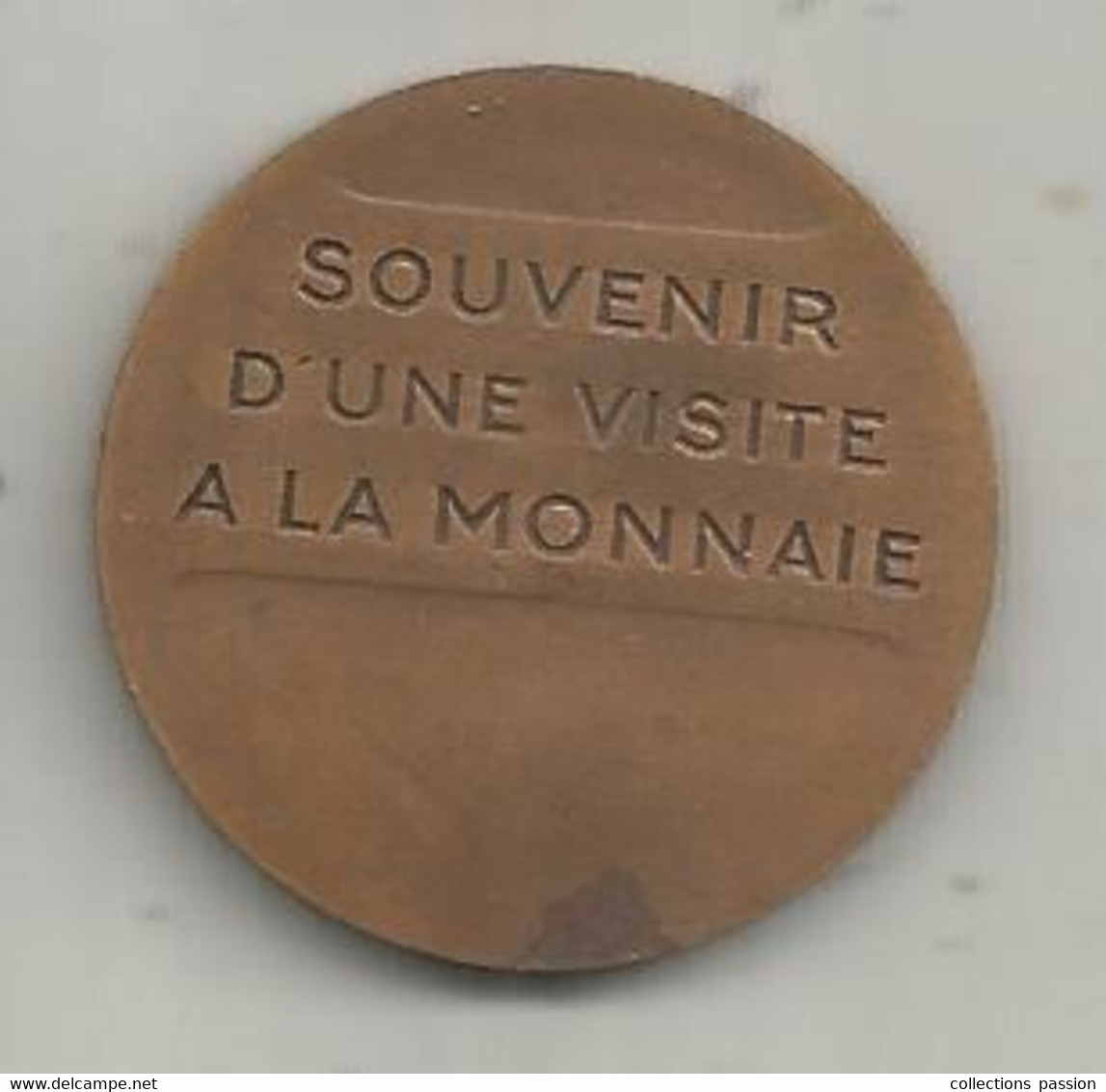 Médaille , Souvenir D'une Visite à La Monnaie ,AEDES AEDIFICATE MDCCLXX , 1770 , 2 Scans , Frais Fr 1.75 E - Profesionales / De Sociedad