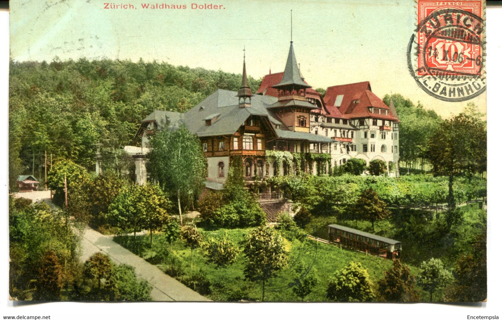CPA - Carte Postale - Suisse - Zürich - Waldhaus Dolder - 1906 ( MO18173) - Wald