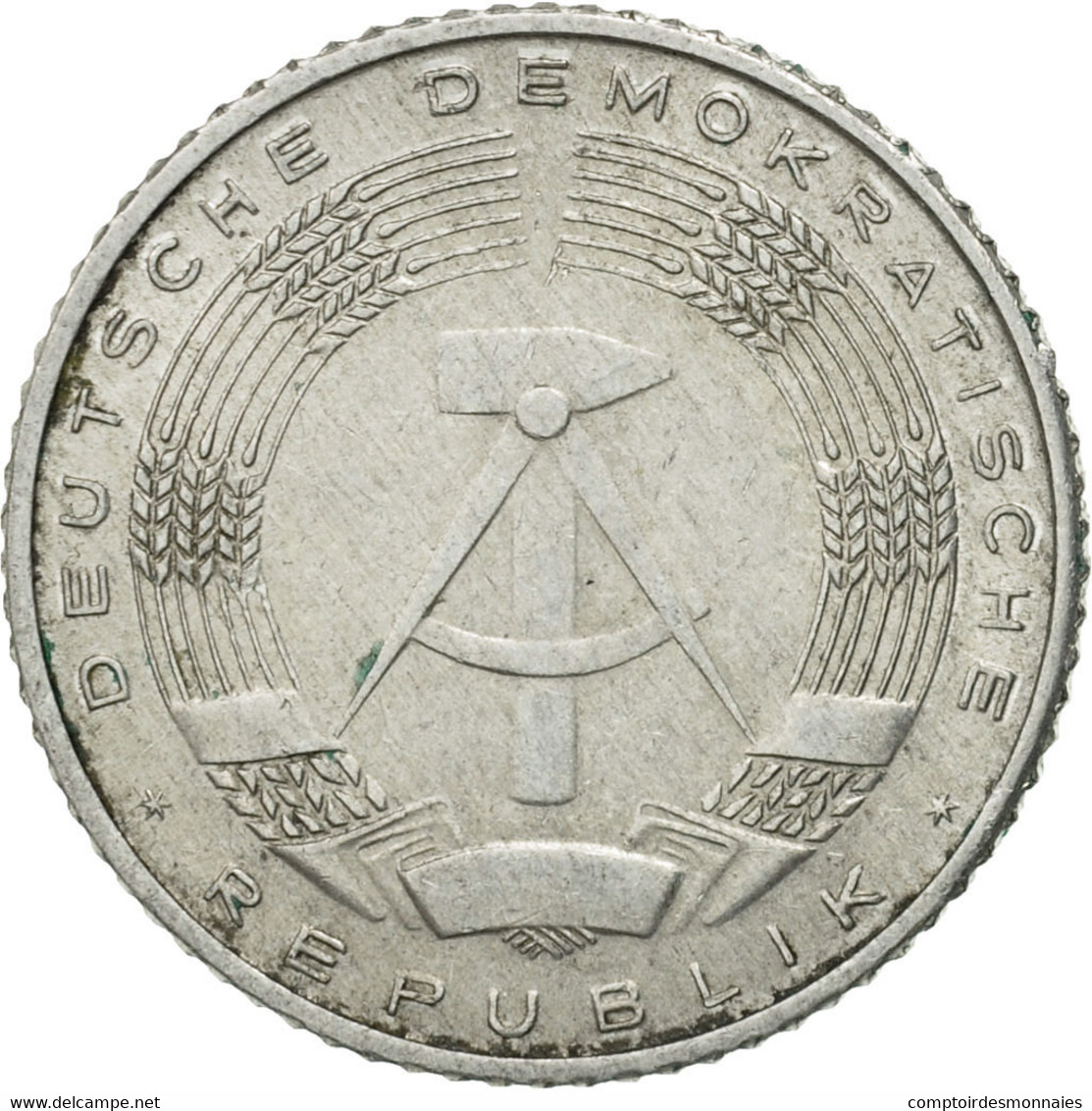 Monnaie, GERMAN-DEMOCRATIC REPUBLIC, 50 Pfennig, 1968, Berlin, TB+, Aluminium - 50 Pfennig