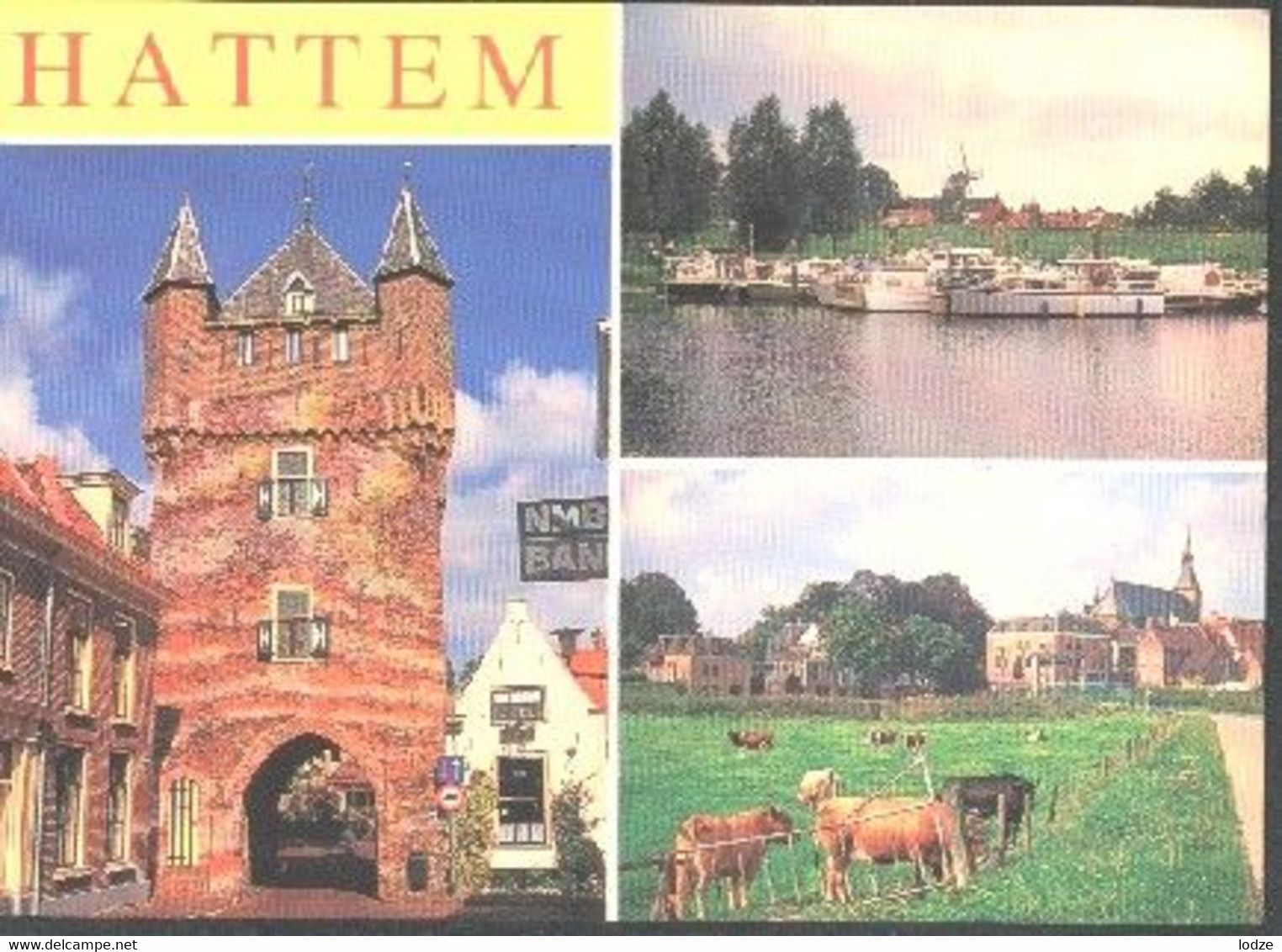 Nederland Holland Pays Bas Hattem Met Jachthaven Oa - Hattem