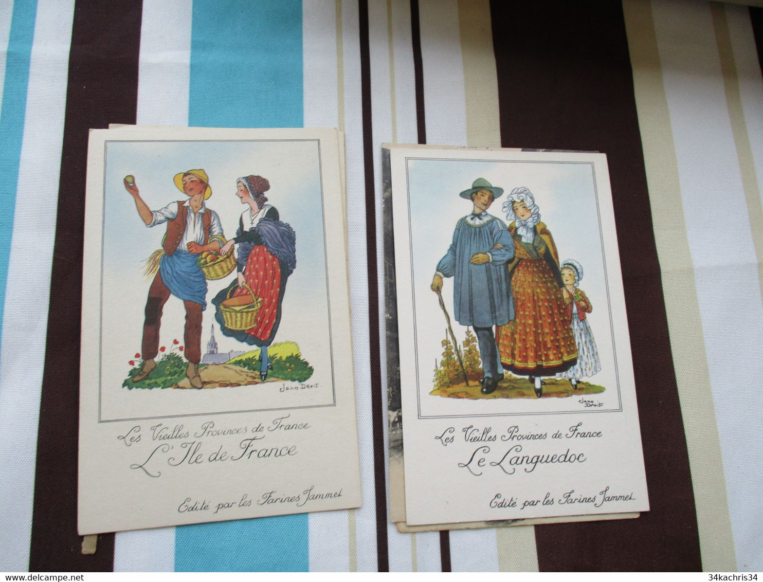 Déstockage lot 30 CPA petites et bonnes cartes