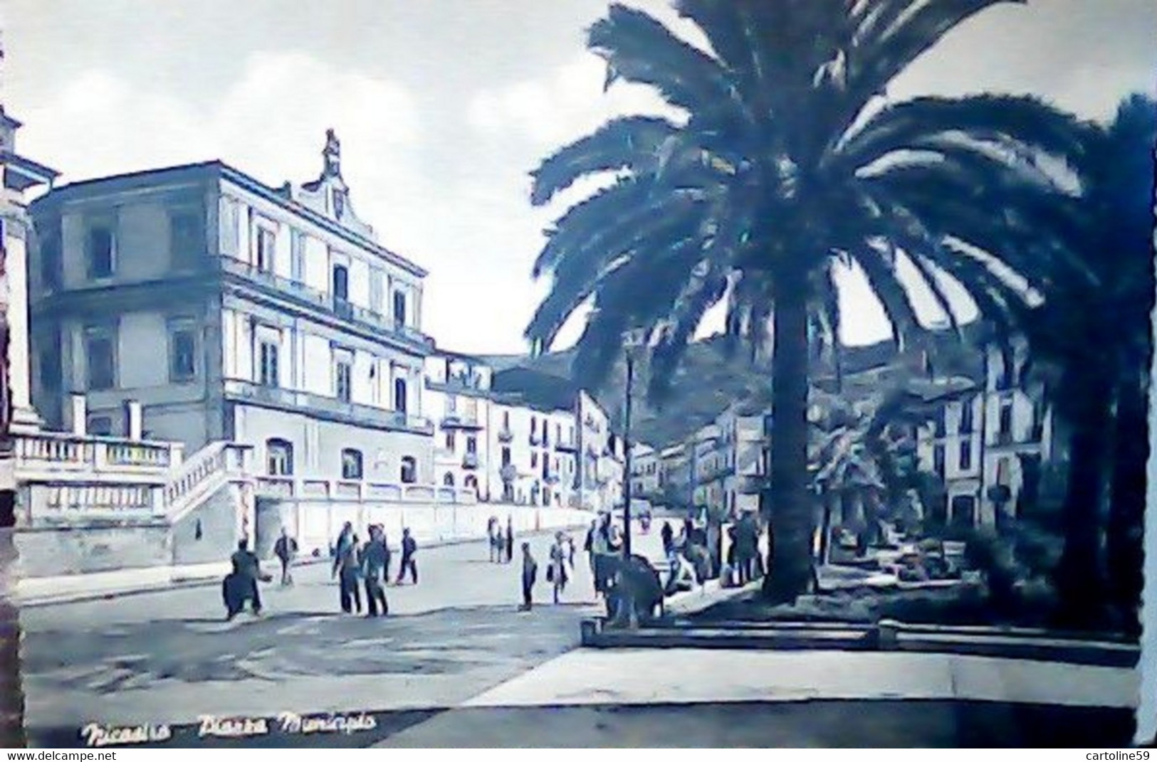 NICASTRO ORA LAMEZIA TERME PIAZZA MUNICIIPIOANIMATA  VB1953 IE8891 - Lamezia Terme