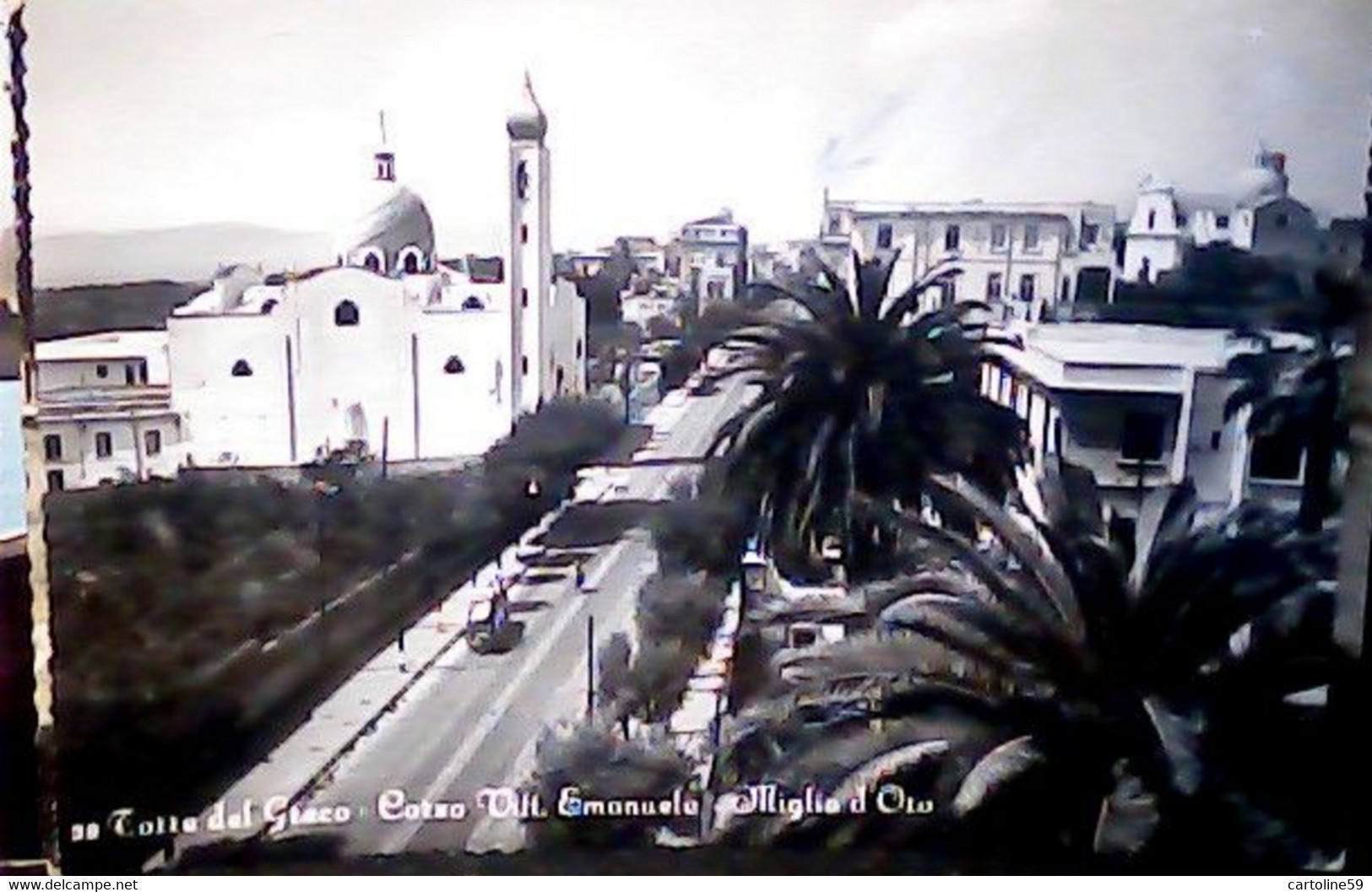 TORRE DEL GRECO  CORSO VITTORIO EMANUELE MIGLIO D'ORO  VB1956 IE8899 - Torre Del Greco