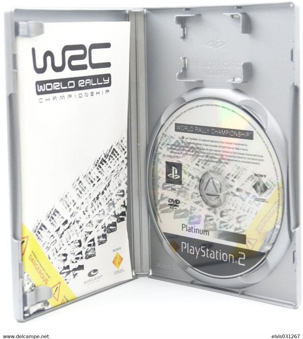 SONY PLAYSTATION TWO 2 PS2 : WRC WORLD RALLY CHAMPIONSHIP - PLATINUM - Playstation 2