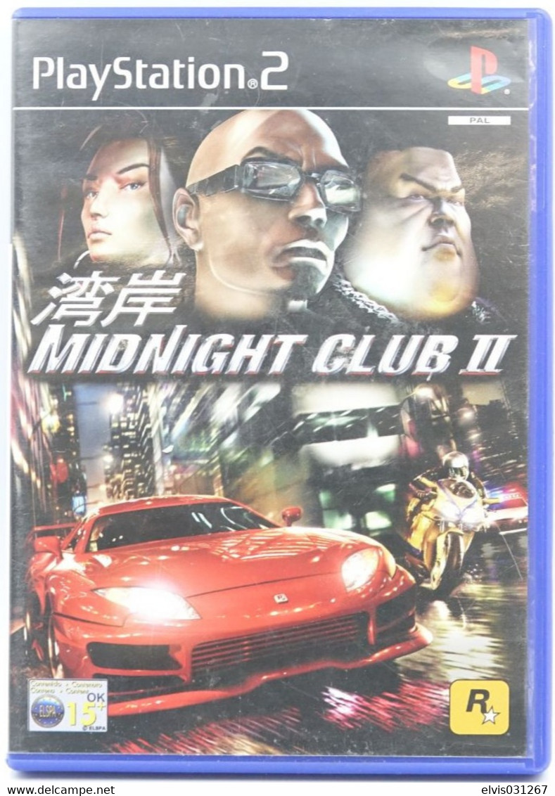 SONY PLAYSTATION TWO 2 PS2 : MIDNIGHT CLUB II - ROCKSTAR GAMES - Playstation 2