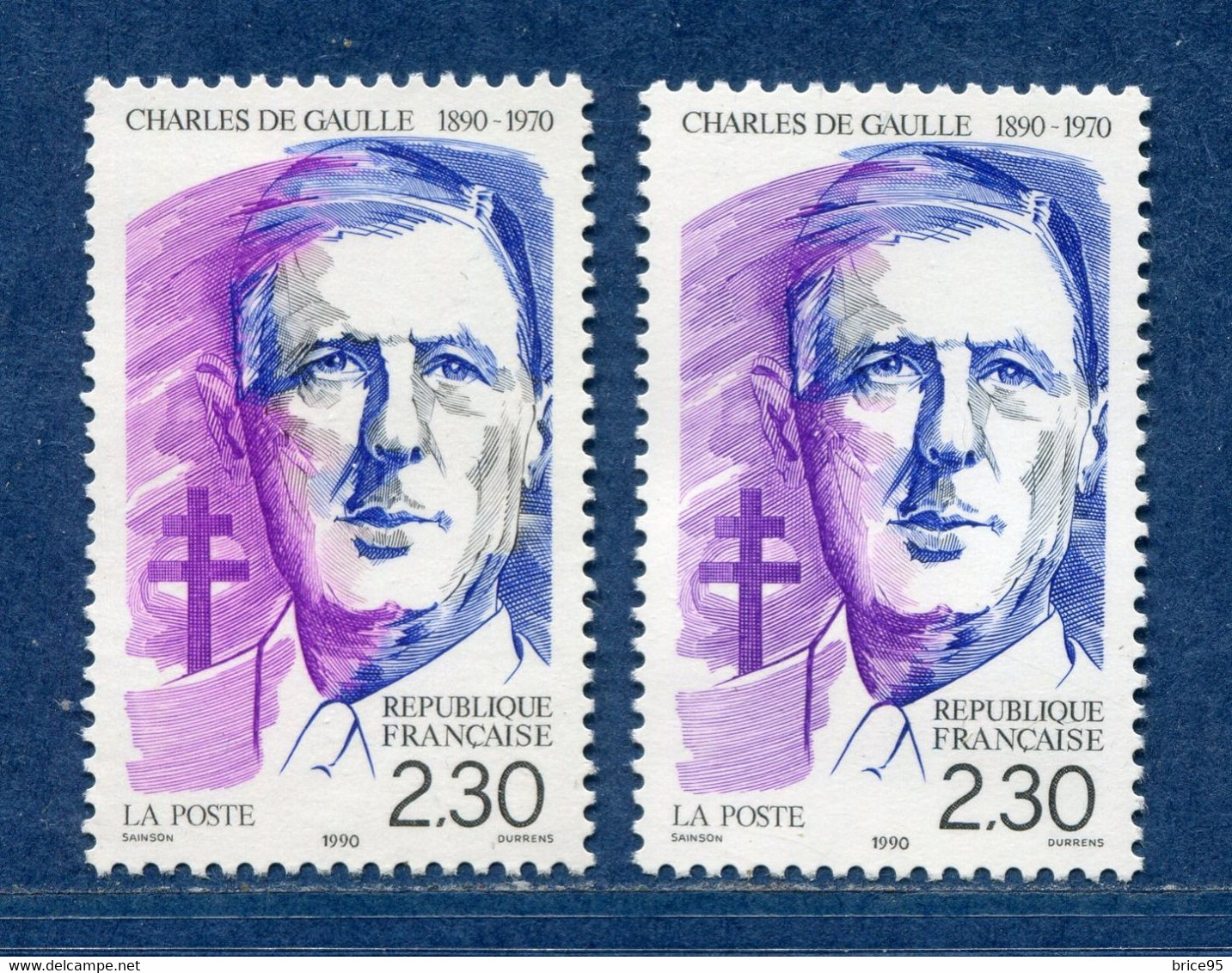 ⭐ France - Variété - YT N° 2634 - Couleurs - Pétouilles - Neuf Sans Charnière - 1990 ⭐ - Nuevos