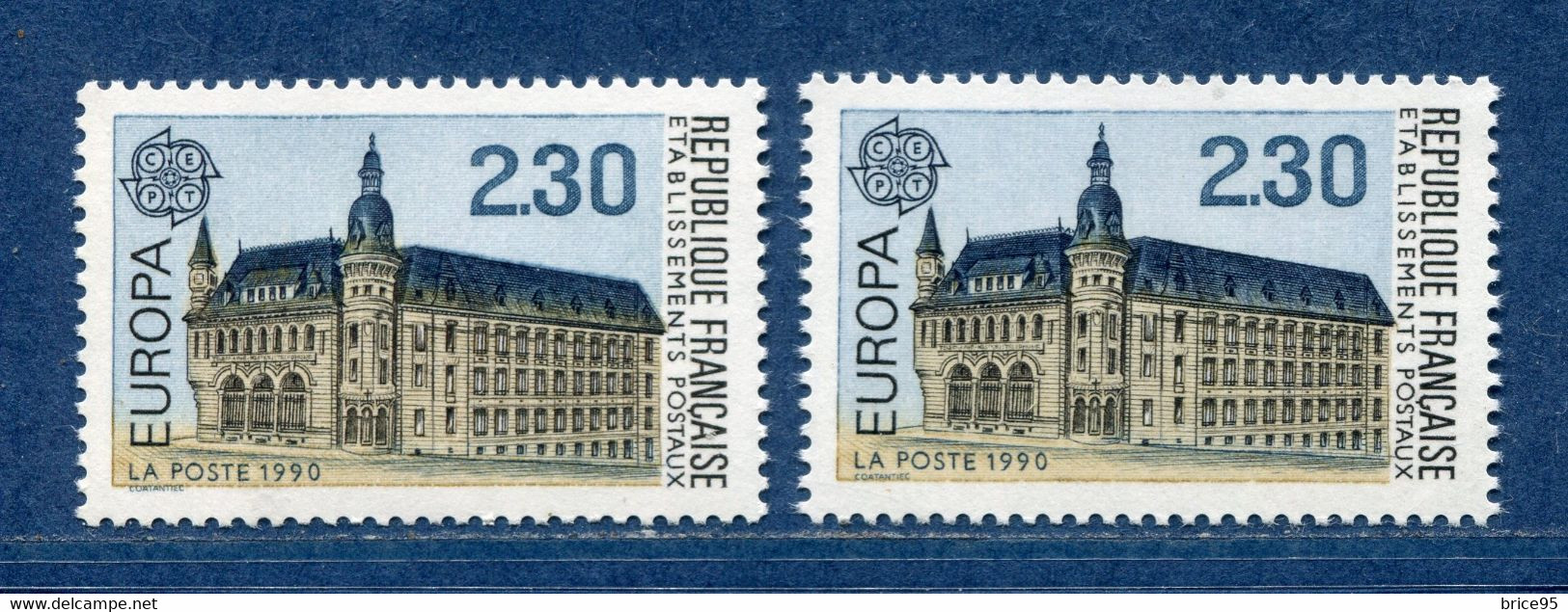 ⭐ France - Variété - YT N° 2642 - Couleurs - Pétouilles - Neuf Sans Charnière - 1990 ⭐ - Ongebruikt