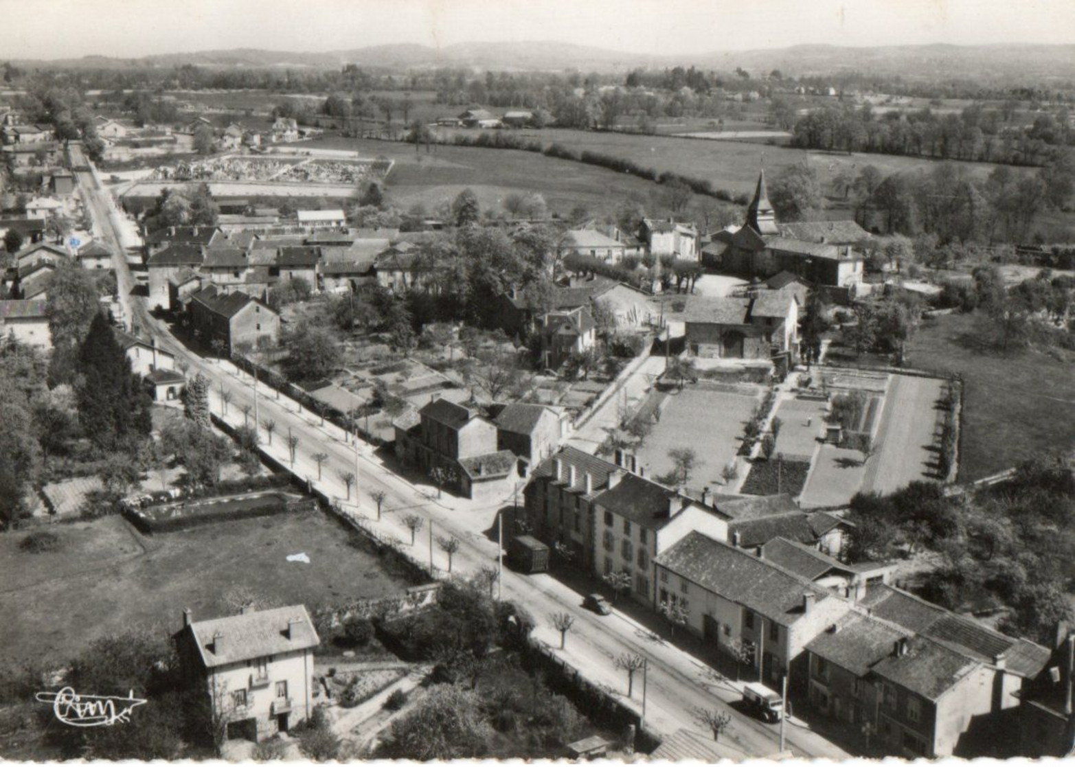 CPSM Grand Format   -  87  Couzeix -- Vue Aérienne - Sonstige & Ohne Zuordnung