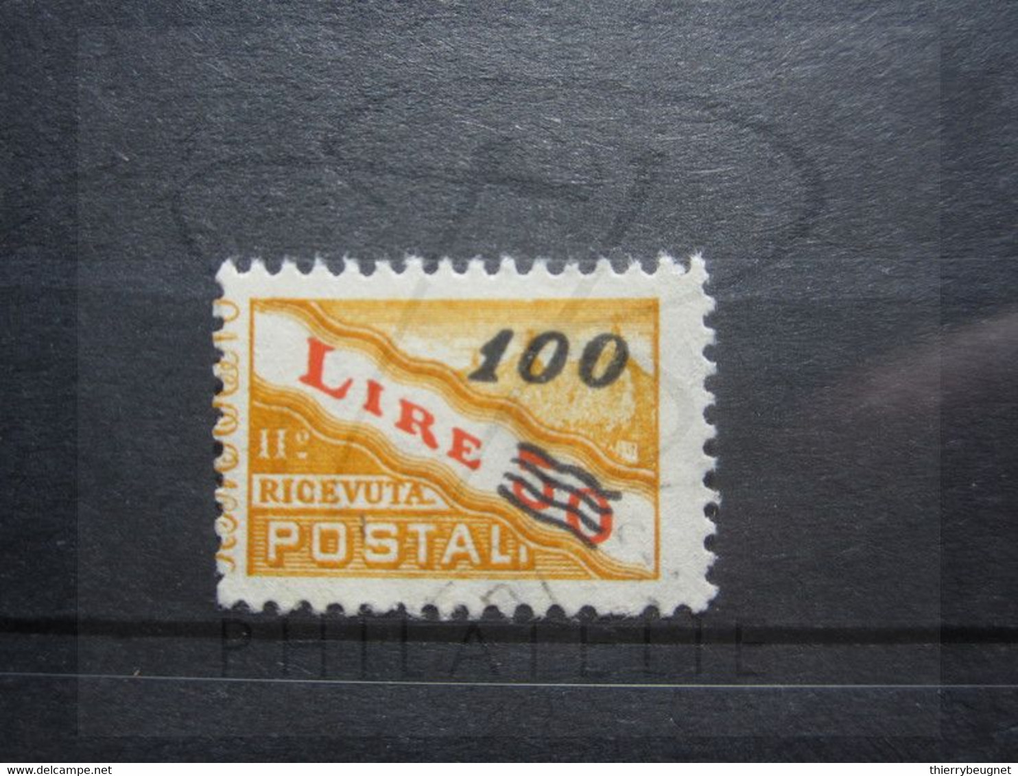 VEND BEAU TIMBRE DES COLIS POSTAUX DE SAINT-MARIN N° 33 , 1/2 TIMBRE !!! (b) - Paquetes Postales