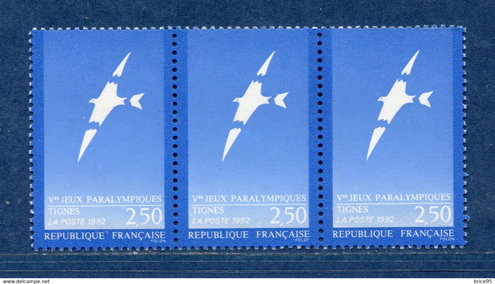 ⭐ France - Variété - YT N° 2734 - Couleurs - Pétouilles - Neuf Sans Charnière - 1991 ⭐ - Unused Stamps
