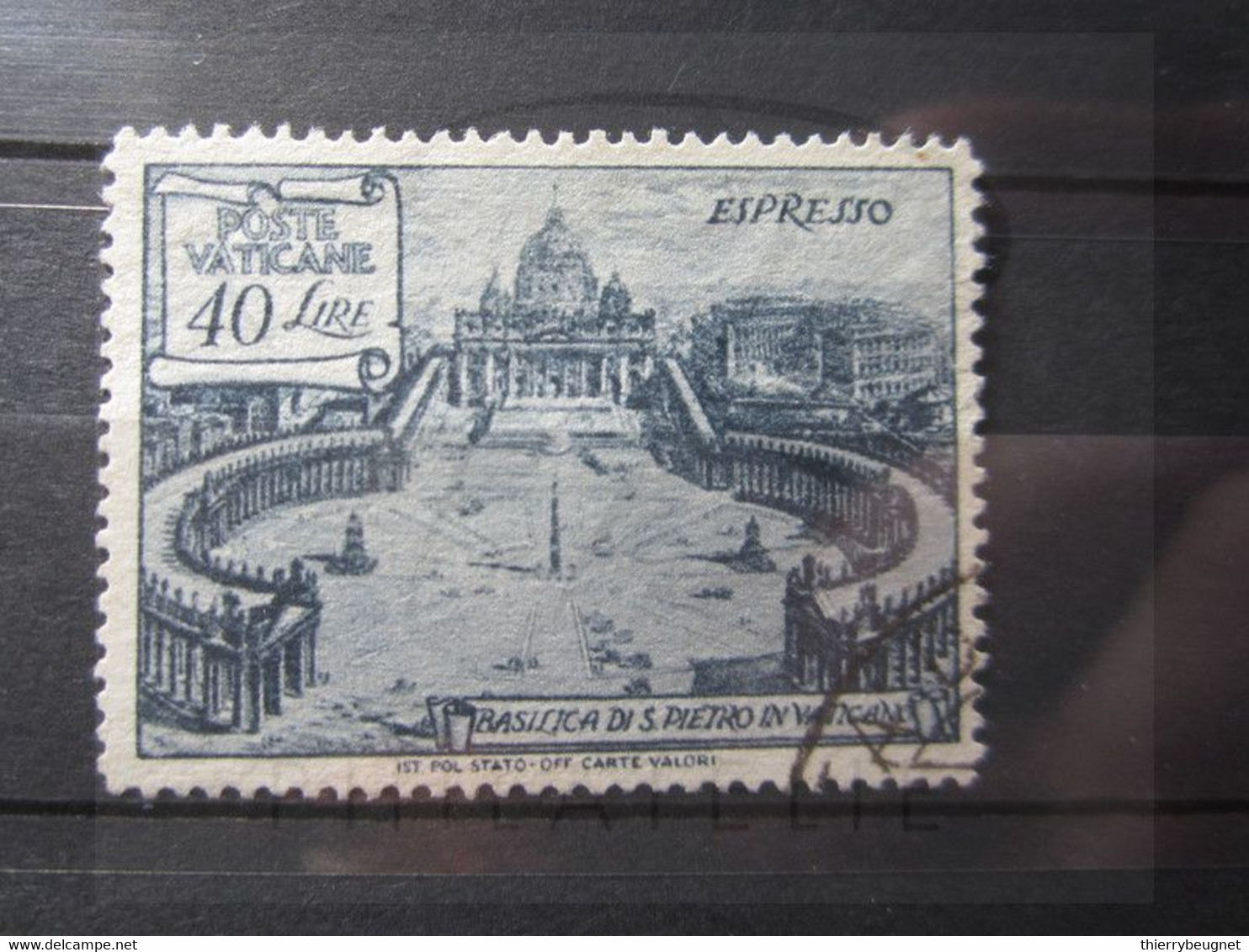 VEND BEAU TIMBRE EXPRES DU VATICAN N° 11 !!! - Priority Mail