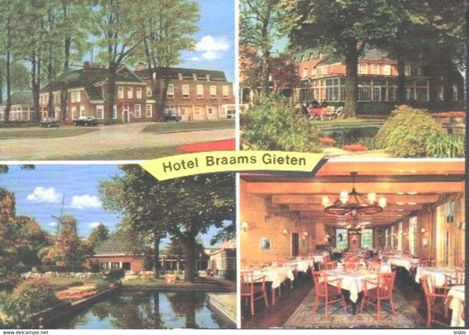 Nederland Holland Pays Bas Gieten Hotel Braams - Gieten