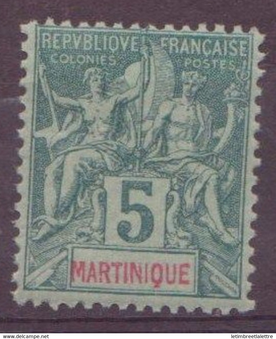 ⭐ Martinique - YT N° 34 ** - Neuf Sans Charnière - 1892 ⭐ - Unused Stamps