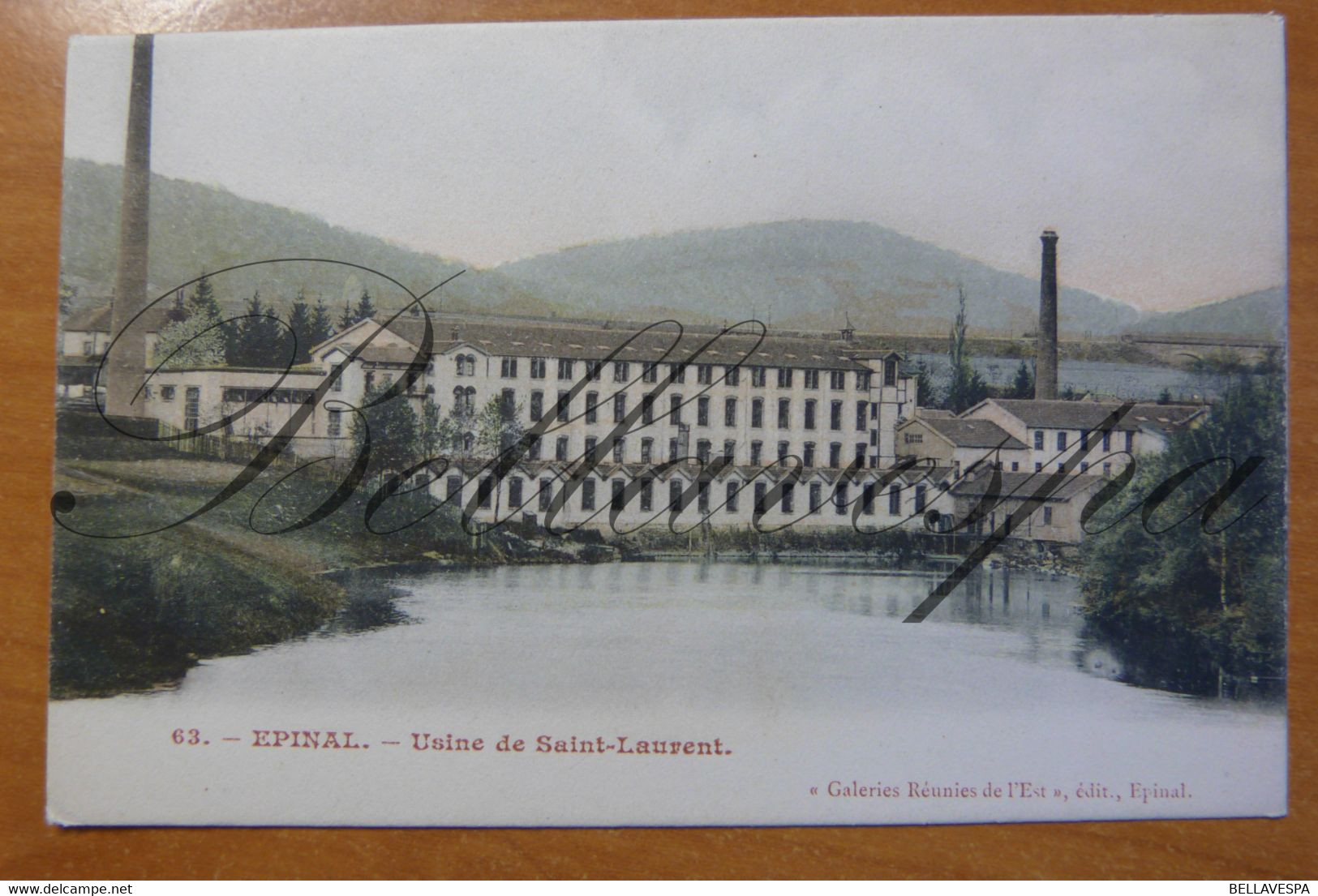 Epinal Usine De St-Laurent Colore Manuel N°63-D88 - Industrie