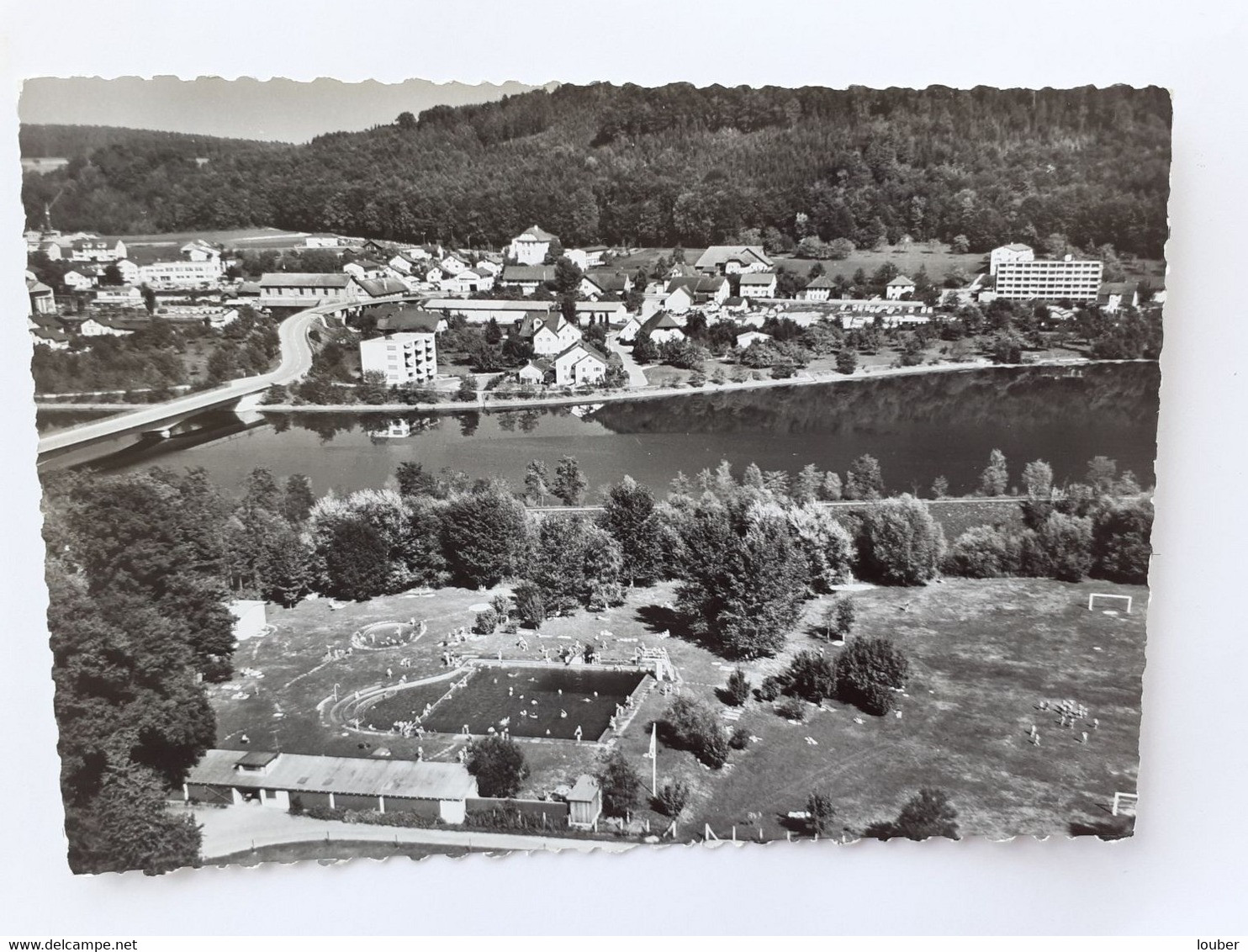 CPSM SUISSE Mit Dem Flugzeug über...SCHINZNACH-BAD1965 - Schinznach 