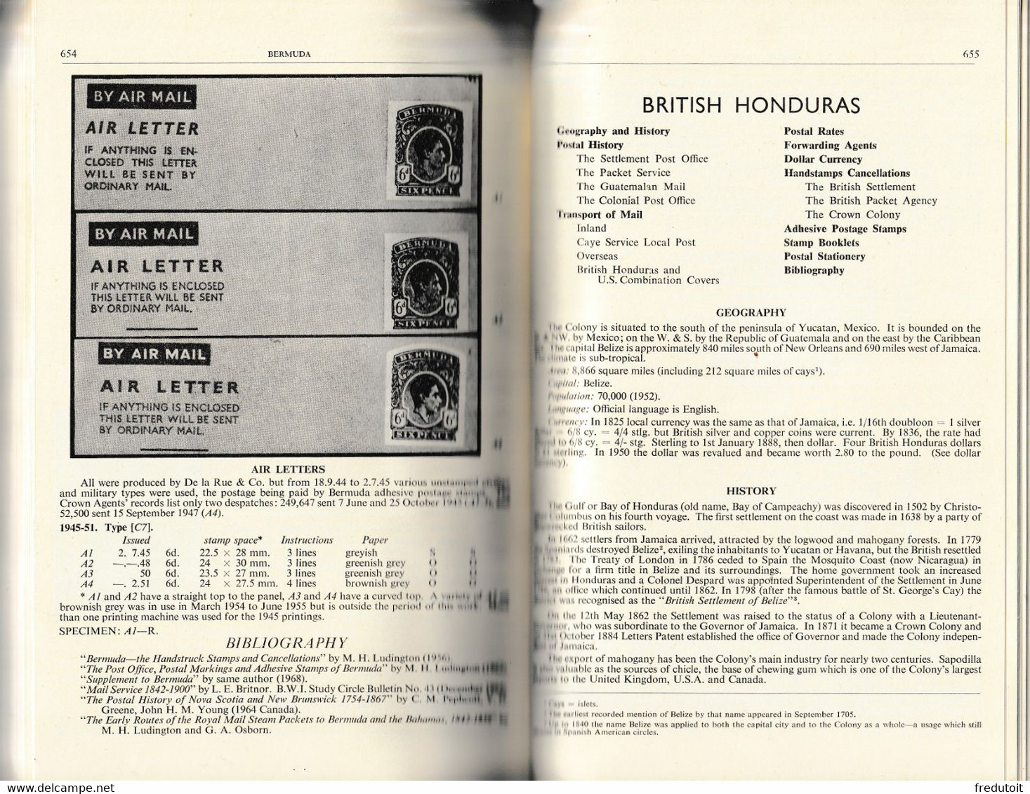 The Encyclopaedia Of British Empire Postage Stamps Volume V (1973) By Robson Lowe - 2 Livres - - Philately And Postal History