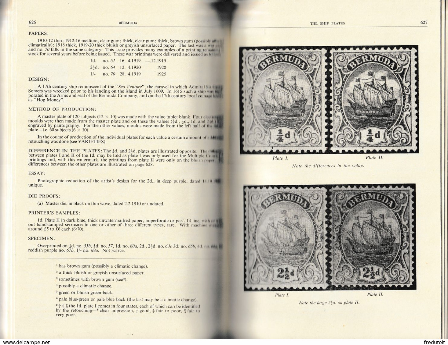 The Encyclopaedia Of British Empire Postage Stamps Volume V (1973) By Robson Lowe - 2 Livres - - Philately And Postal History