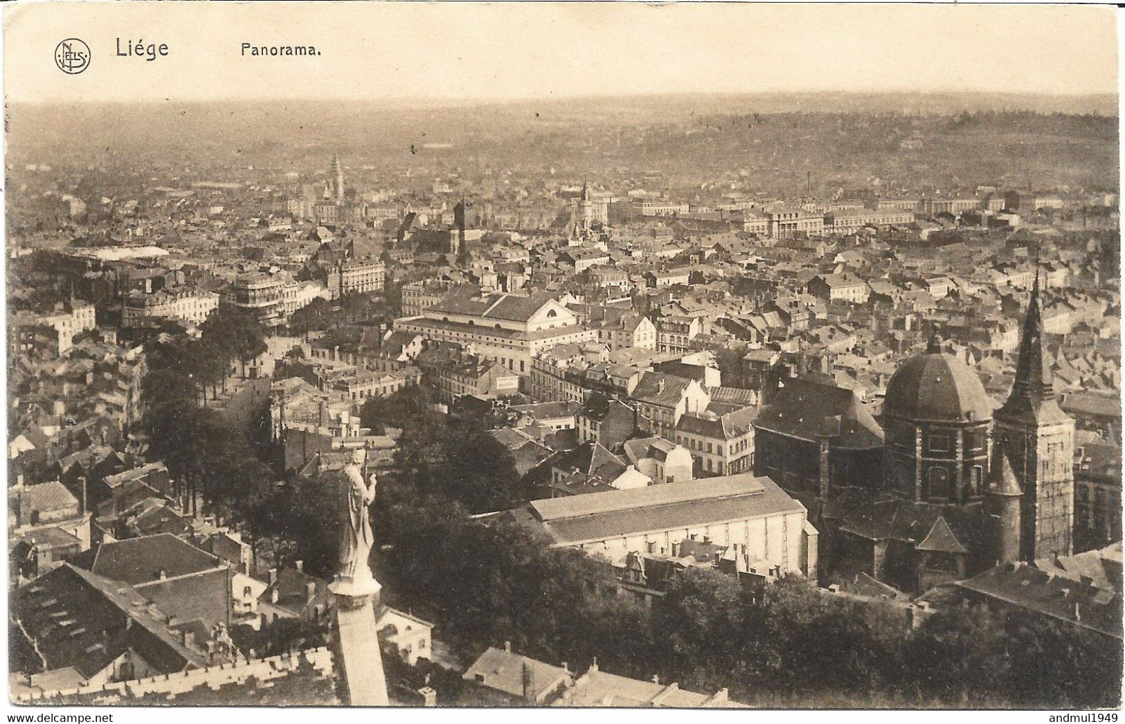 LIEGE - Panorama - Oblitération De 1917 - Nels, Série Liège, N° 150 - Liege