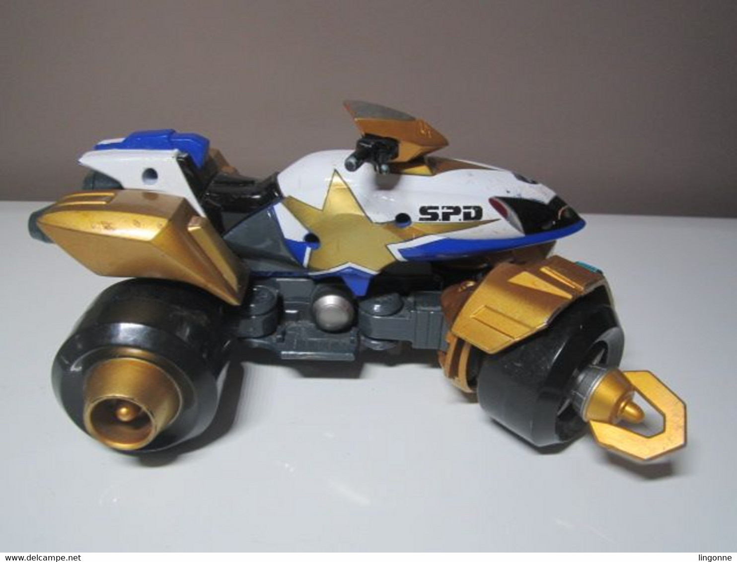 Power Rangers SPD Vélo / Fusée Convertit Pour Quad Police -  Bandai 2004 Poids 340 Grammes - Power Rangers