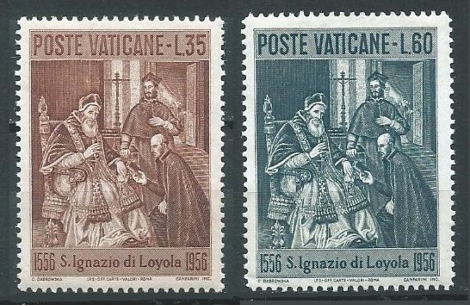 Vatican YT N°230/231 Mort De Saint-Ignace De Loyola Neuf ** - Nuovi