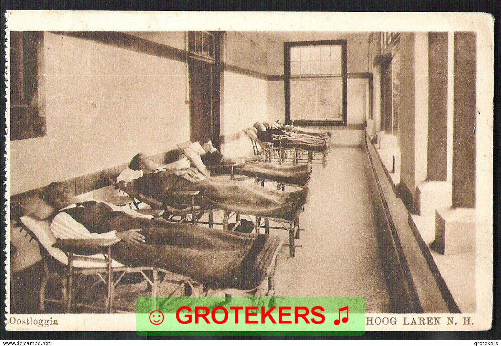 LAREN Sanatorium Voor Borstlijders Hoog Laren Ca 1922 2 Verschillende Kaarten - Laren (NH)