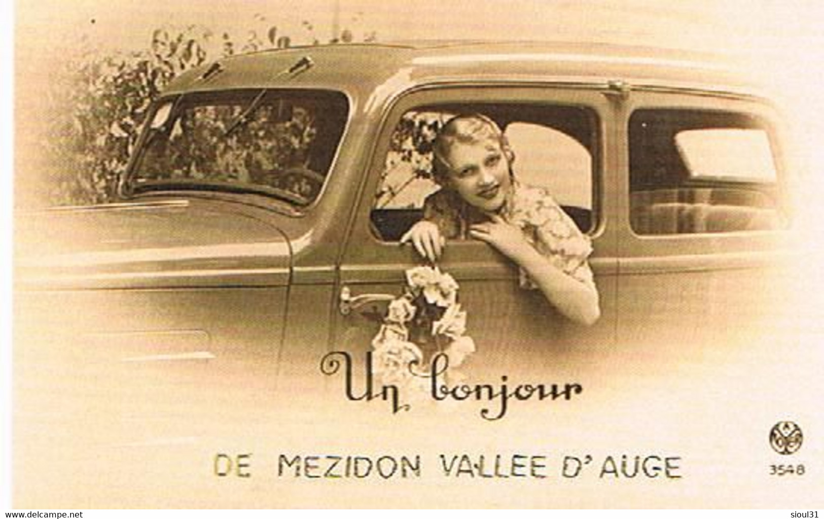 14  UN BONJOUR    DE  MEZIDON  VALLEE  D' AUGE    CPM  TBE   806 - Andere & Zonder Classificatie