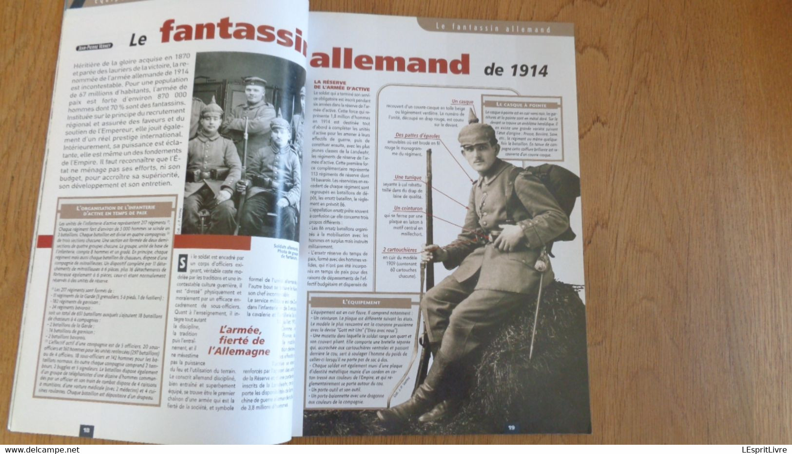 14 18 Le Magazine De La Grande Guerre N° 17 Eparges Fantassin Allemand Rommel 205 R I Paris Artisanat Tranchée Genevoix - Weltkrieg 1914-18