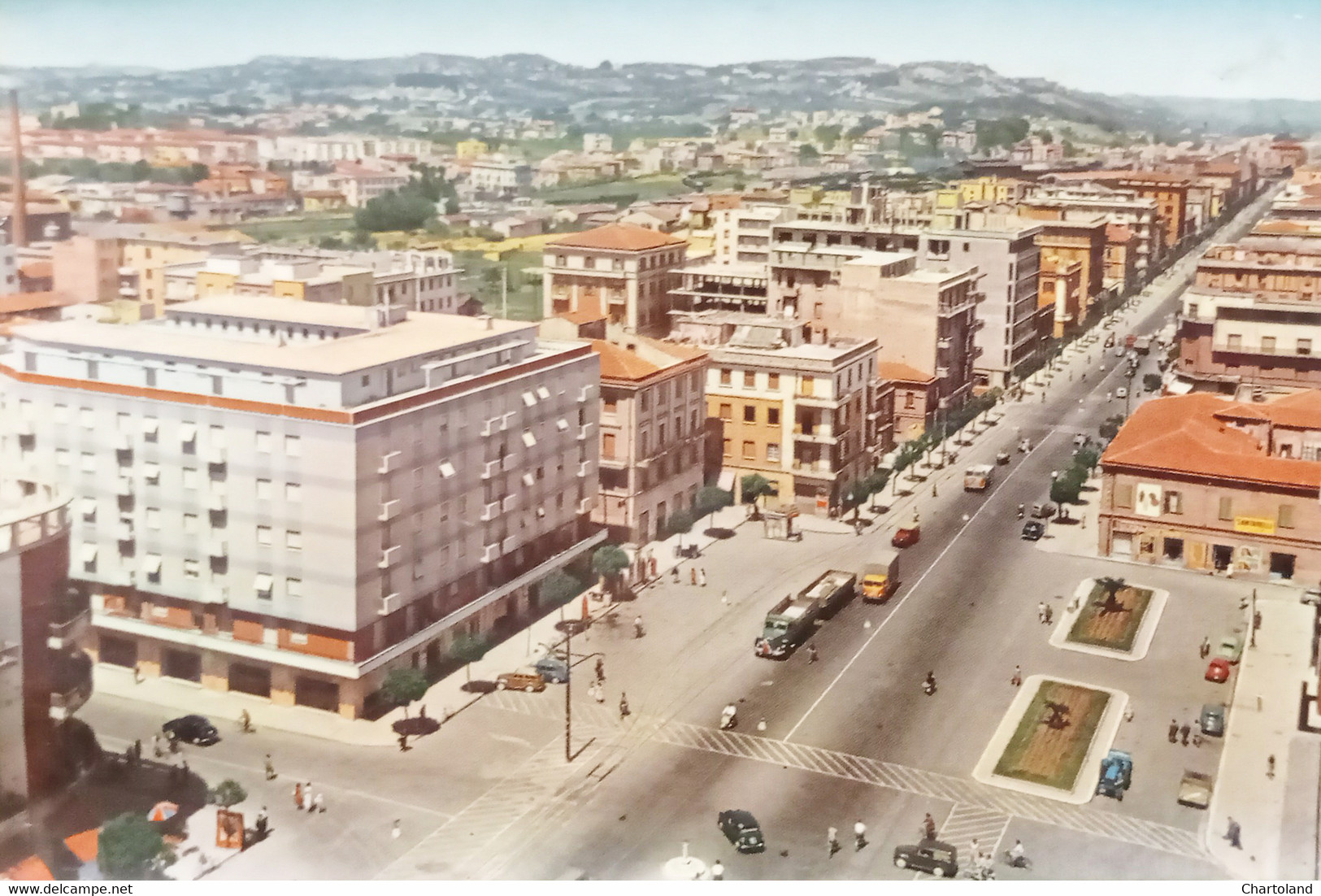 Cartolina - Pescara - Panorama E Corso Vittorio Emanuele - 1960 - Pescara