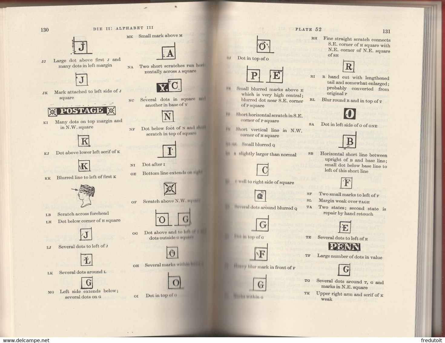 The Stamps Of Great Britain Part Two (1962) By W.R.D.Wiggins - Planchage - - Filatelia E Historia De Correos