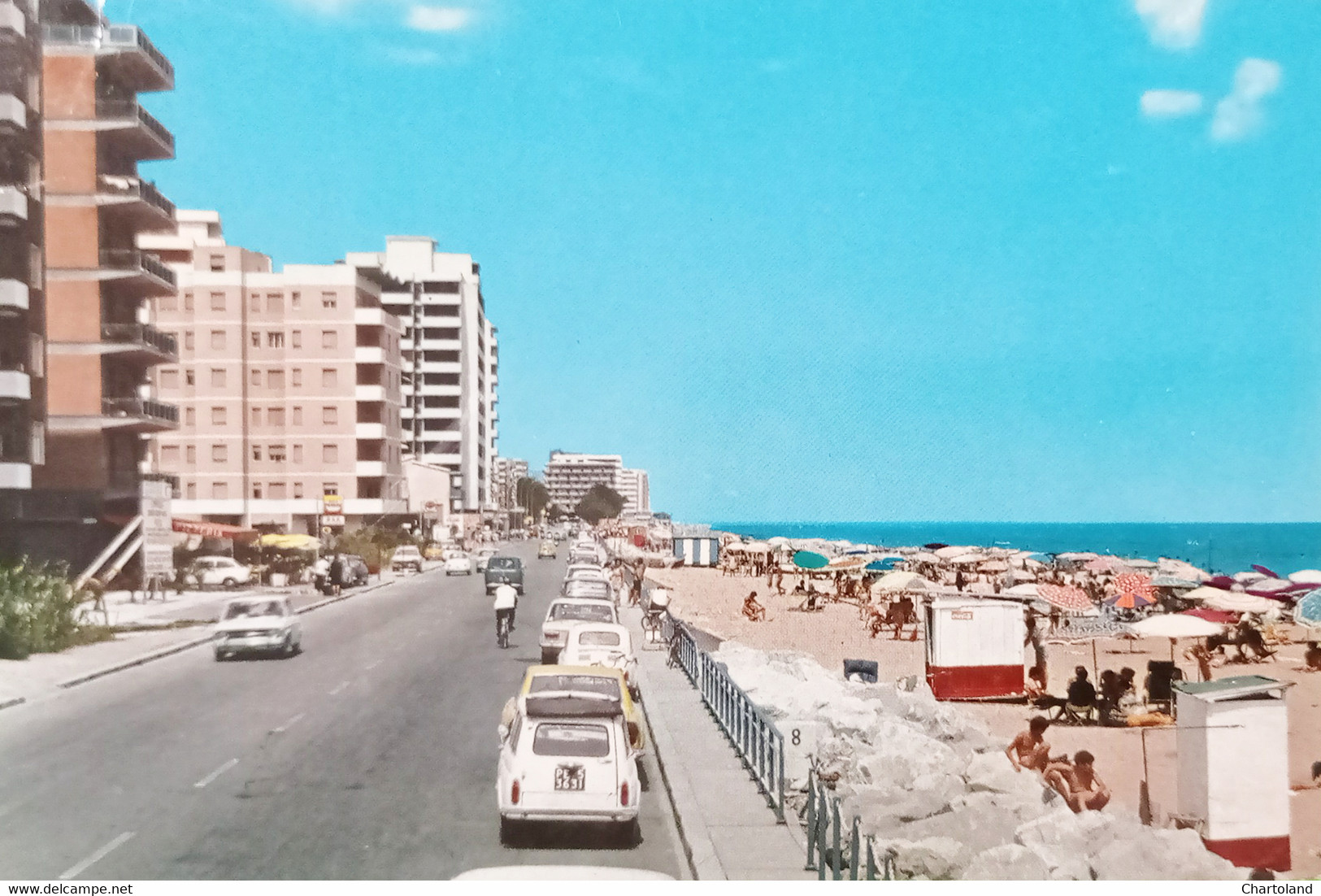Cartolina - Montesilvano Marina - Lungomare - 1971 - Pescara