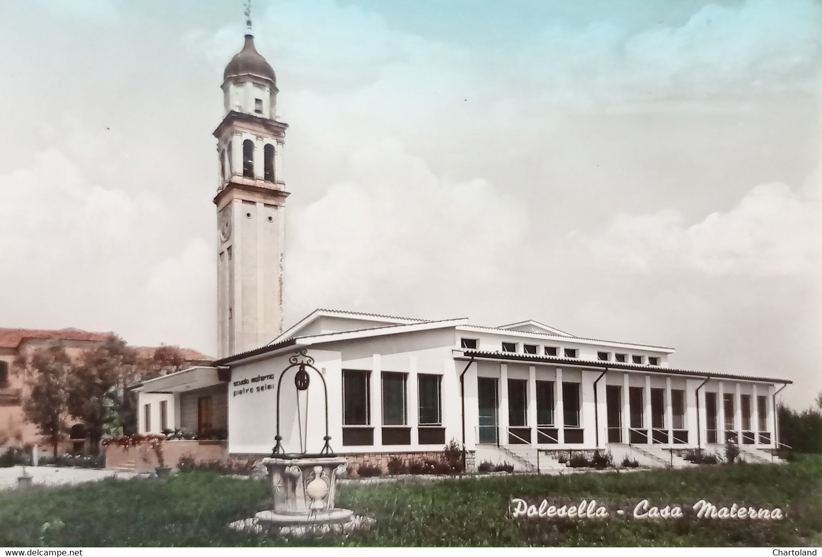 Cartolina - Polesella - Casa Materna - 1966 - Rovigo