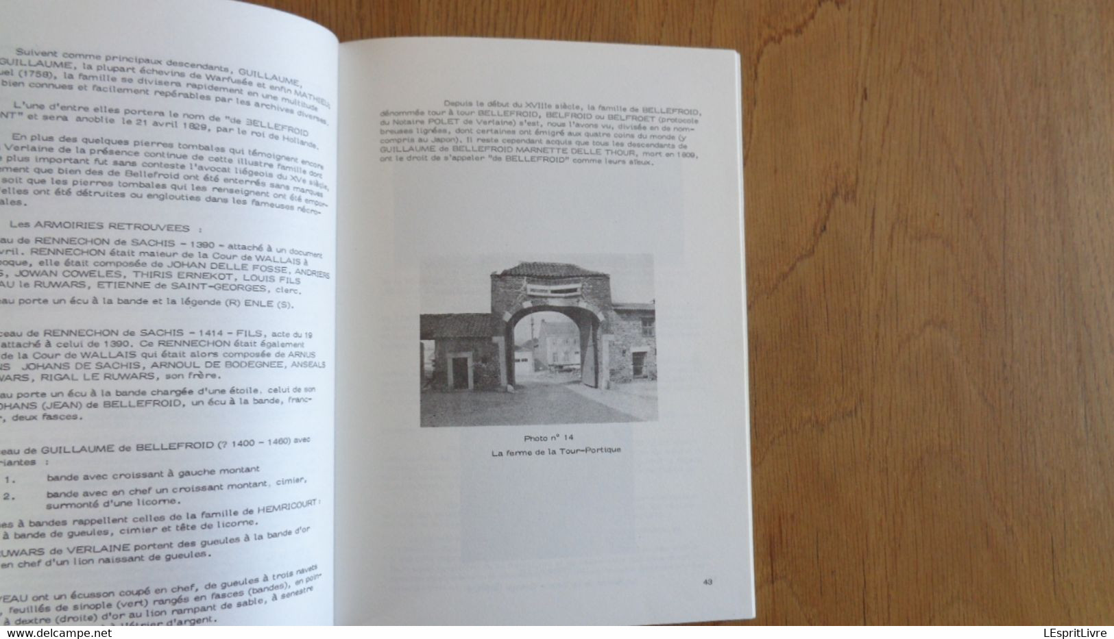 VERLAINE Terre de Hesbaye Régionalisme Histoire Guerre 14 18 40 45 Lieux Dits Château d'Hepsée Histoire Ferme