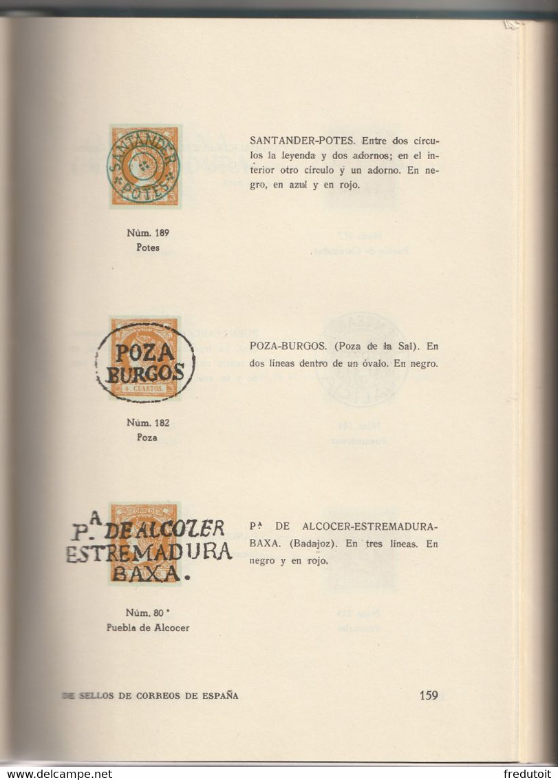 GUIA del coleccionista de sellos de correos de Espana - 3 tomes par A.Tort Nicolau (1935-45-50)