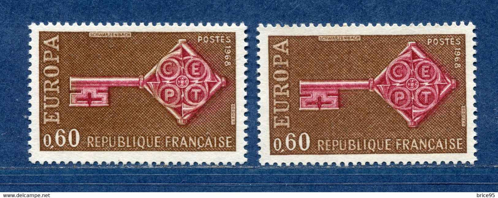 ⭐ France - Variété - YT N° 1557 - Couleurs - Pétouilles - Neuf Sans Charnière - 1968 ⭐ - Ungebraucht