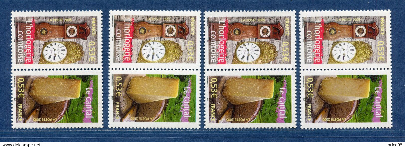 ⭐ France - Variété - YT N° 3768 Et 3769 - Couleurs - Pétouilles - Neuf Sans Charnière - 2005 ⭐ - Ungebraucht