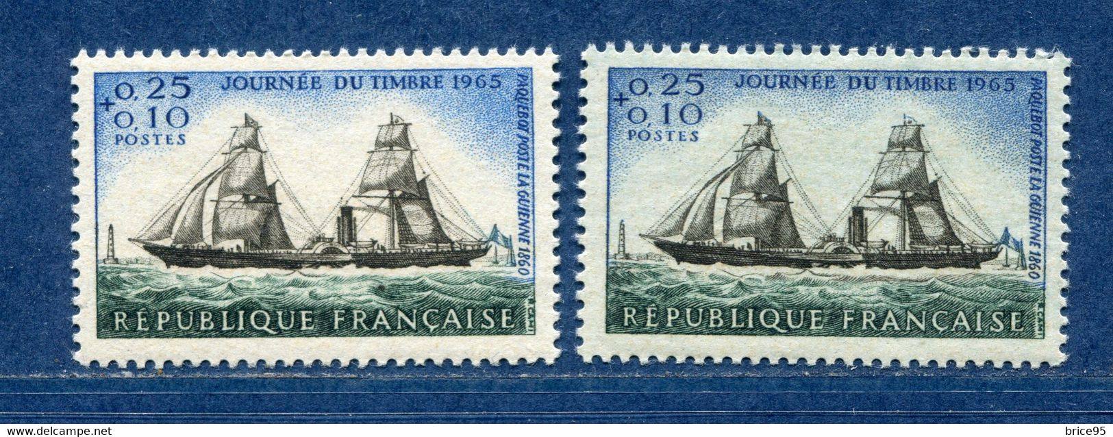 ⭐ France - Variété - YT N° 1546 - Couleurs - Pétouilles - Neuf Sans Charnière - 1965 ⭐ - Neufs
